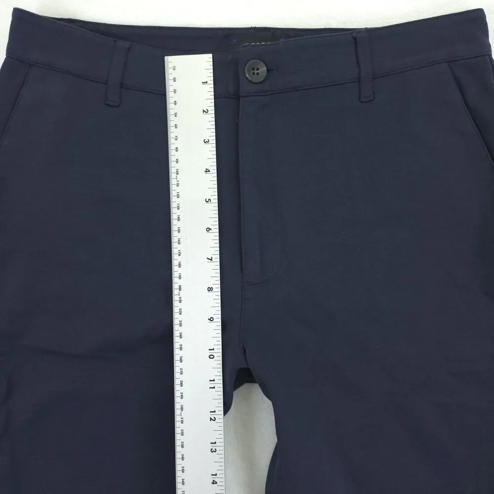 Paige Pants Men’s 31x26 Navy Blue Jogger Style Stretch Tapered Casual